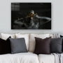 Wallity Cuadro Decorativo de Vidrio Templado Multicolor 70 x 100 cm